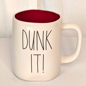 Rae Dunn Dunk It Gingerbread Man Cookie Coffee Tea Cup Mug by Magenta NWOT